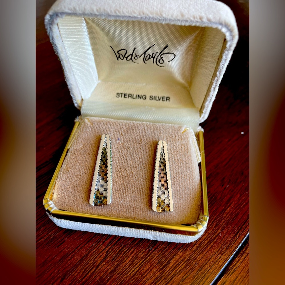 Lord & Taylor Sterling Silver Earrings